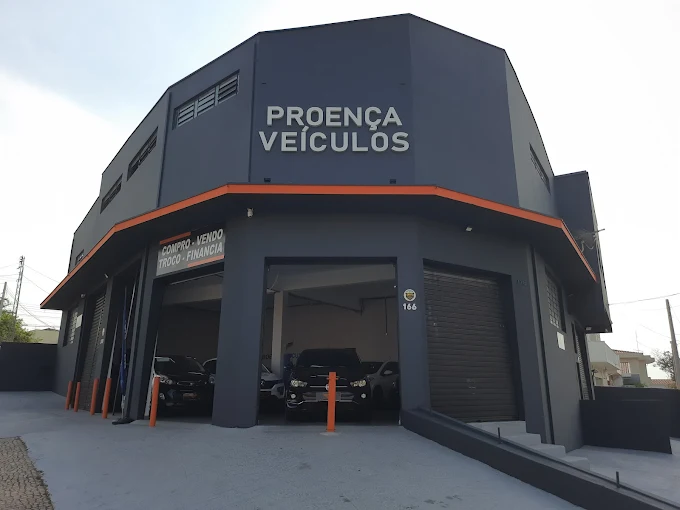 Fachada da Proença Veículos em Campinas